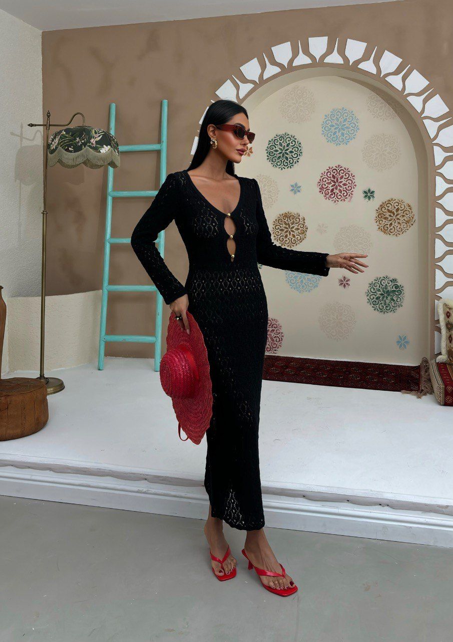 Divamo - Woman Summer Dress - Crochet