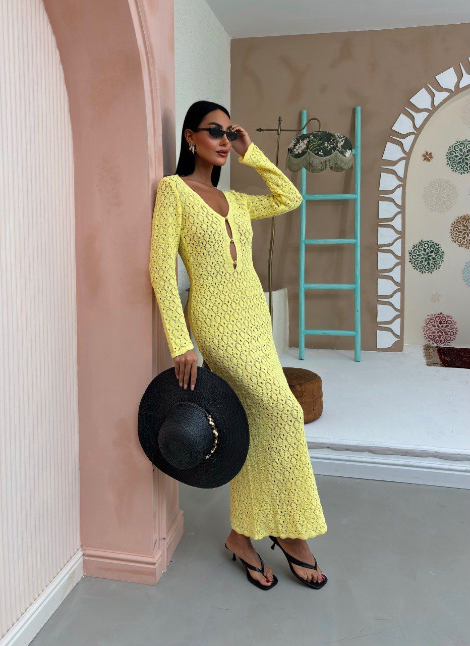 Divamo - Woman Summer Dress - Crochet