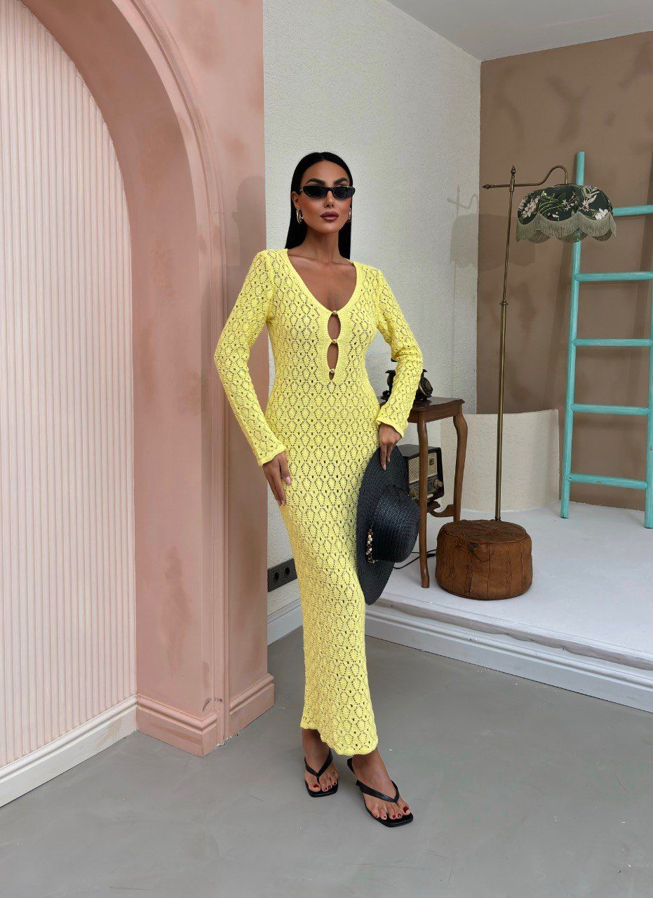 Divamo - Woman Summer Dress - Crochet