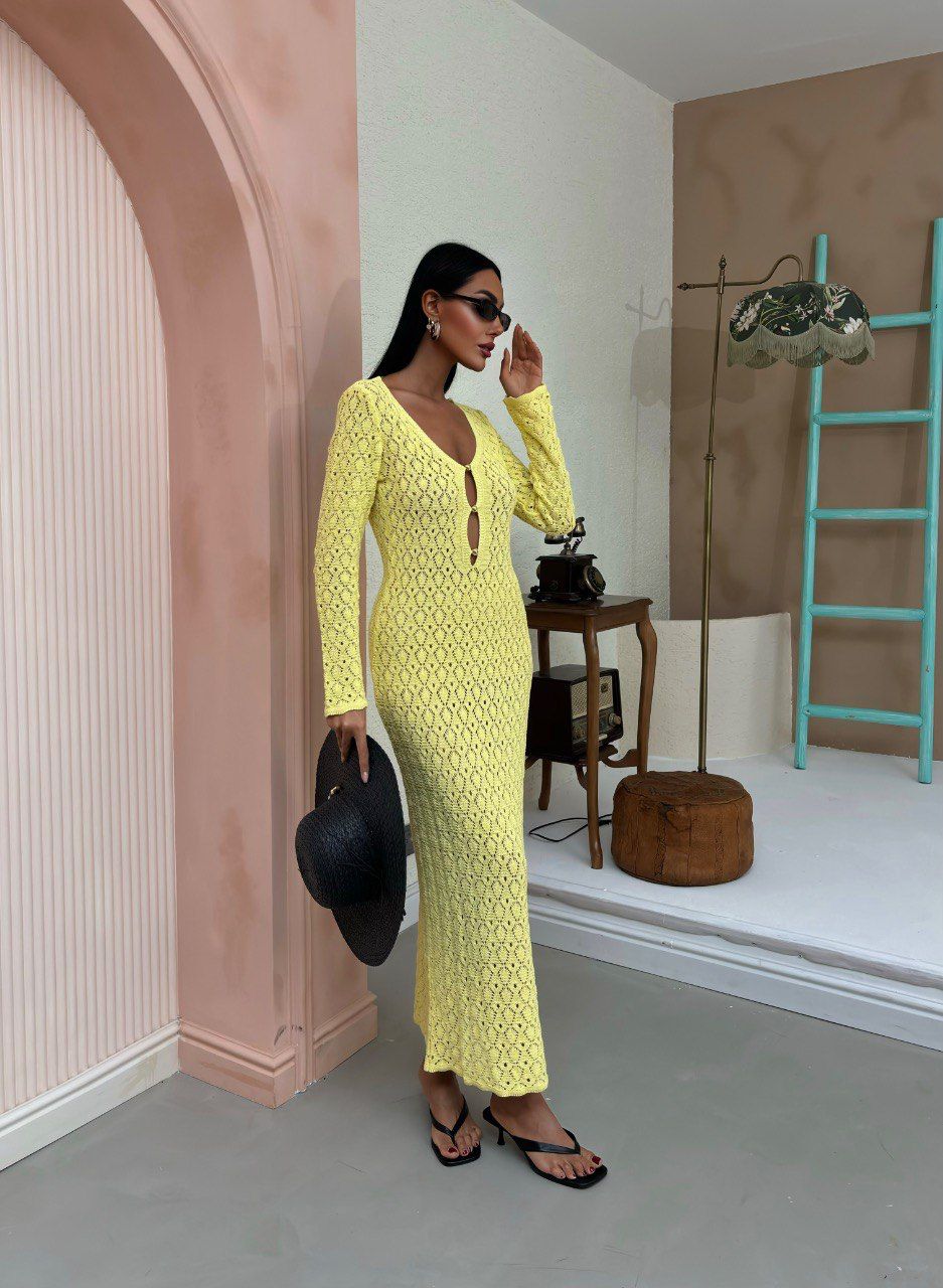 Divamo - Woman Summer Dress - Crochet