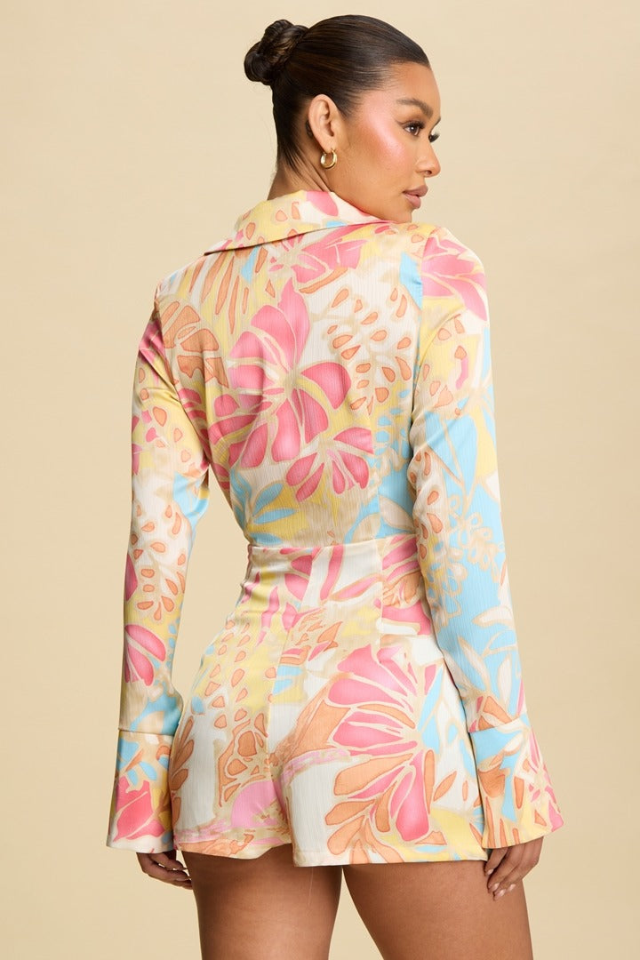 Divamo - Trinity Wrap tie Romper
