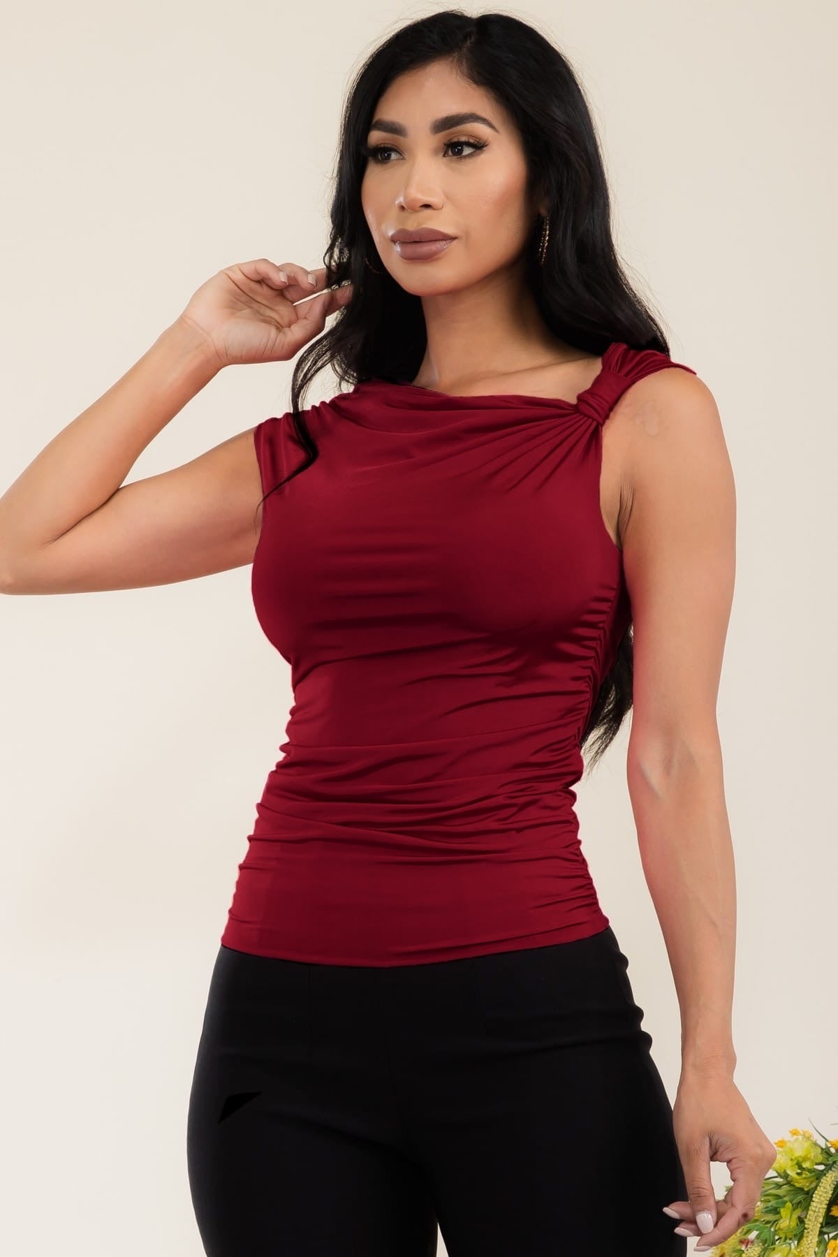 Divamo - ASYMMETRICAL BLOUSE